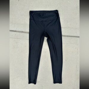 Mono B Foil Black Printed Design Leggings Size Large